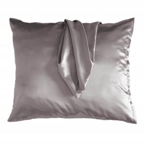 Satino pagalvės užvalkalas – švelnus odai, apsaugo plaukus, 50x60 cm